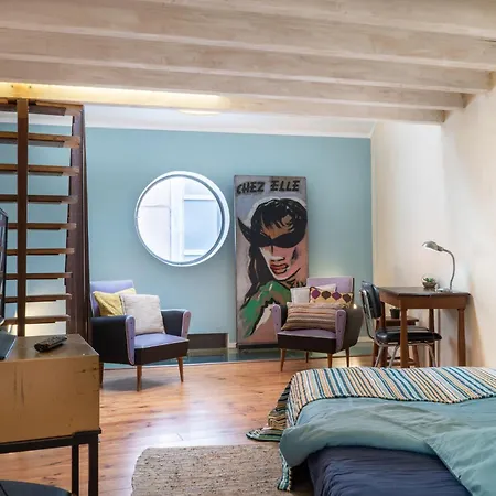아파트 Unique Stylish House In Beautiful Graca 리스본